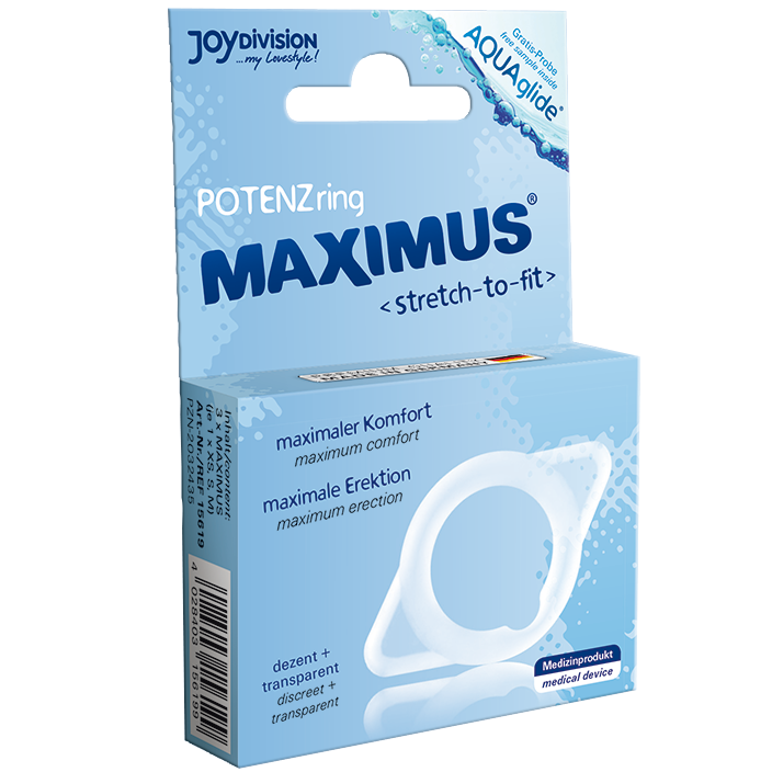Joydivision Maximus Ring Pack Xs + S + M Size | Niks.fi verkkokauppa