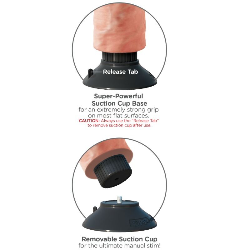 King Cock 15.24 Cm Vibrating Cock Flesh | Niks.fi verkkokauppa