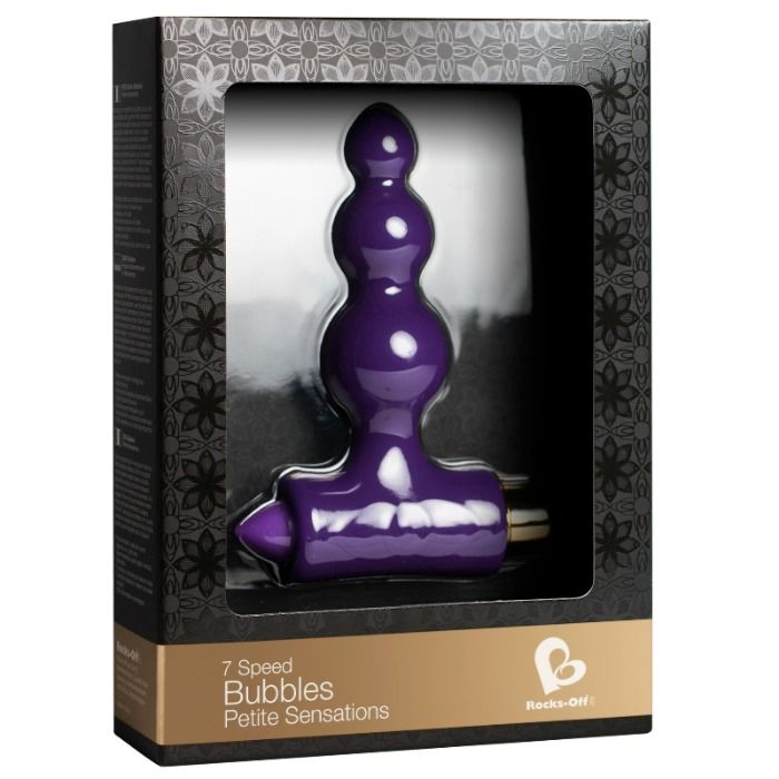 Rocks-Off Petite Bubbles Anal Stimulator Lilac | Niks.fi verkkokauppa
