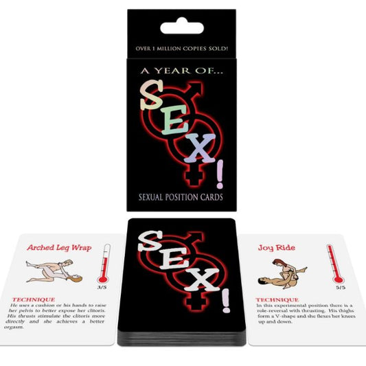 Kheper Games Sexual Position Cards A Year Of...Sex! | Niks.fi verkkokauppa