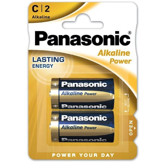 Panasonic Bronze Battery C Lr14 2 Units | Niks.fi verkkokauppa
