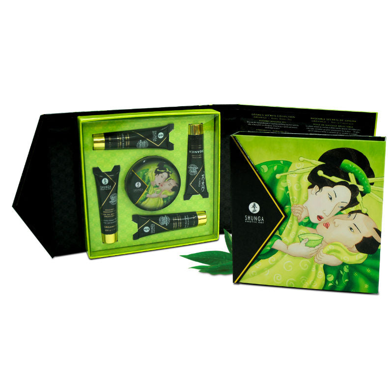 Shunga Secret Geisha Organic Green Tea Kit | Niks.fi verkkokauppa