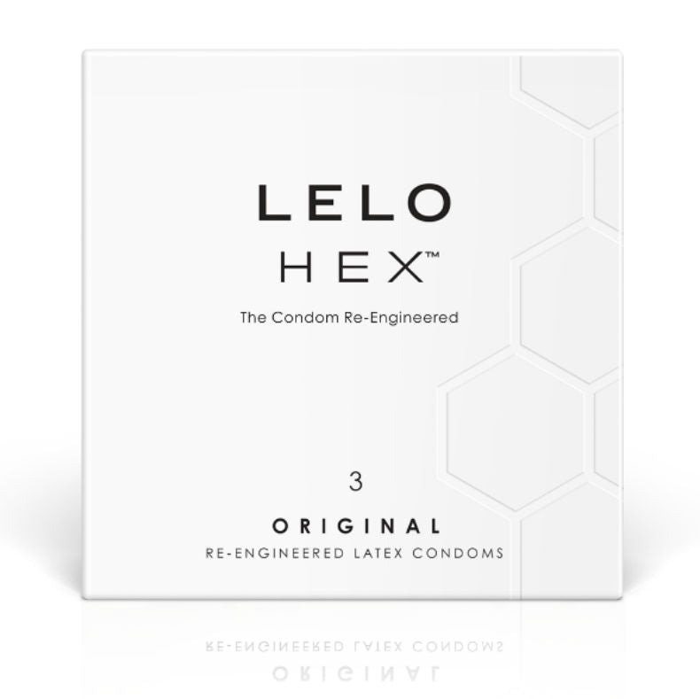 Lelo Hex Condom Box 3 Units | Niks.fi verkkokauppa
