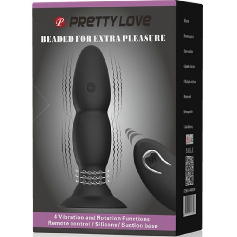 Pretty Love Plug Vibrator And Rotation By Remote Control | Niks.fi verkkokauppa