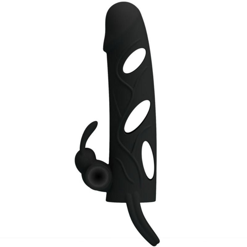 Pretty Love Silicone Cover With Vibration 14 Cm 1.0 | Niks.fi verkkokauppa
