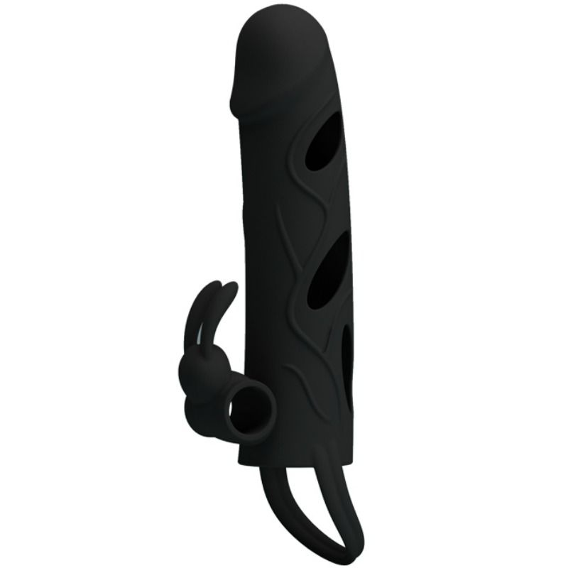 Pretty Love Silicone Cover With Vibration 14 Cm 1.0 | Niks.fi verkkokauppa