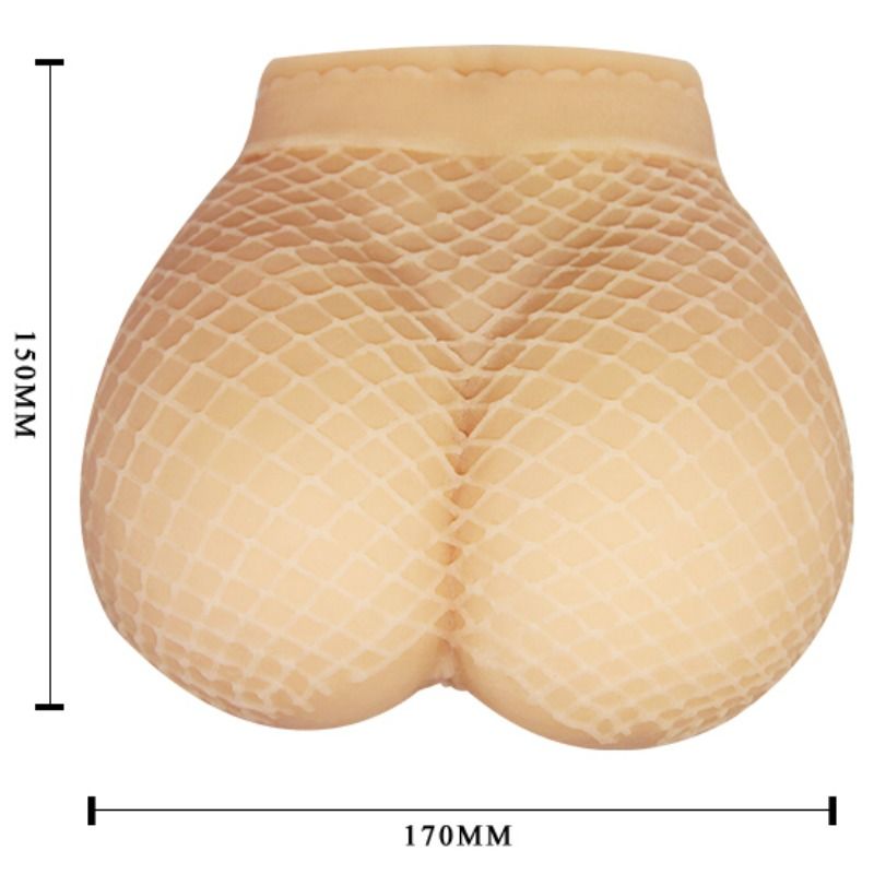 Baile Realistic Vagina And Anuswith Mesh | Niks.fi verkkokauppa