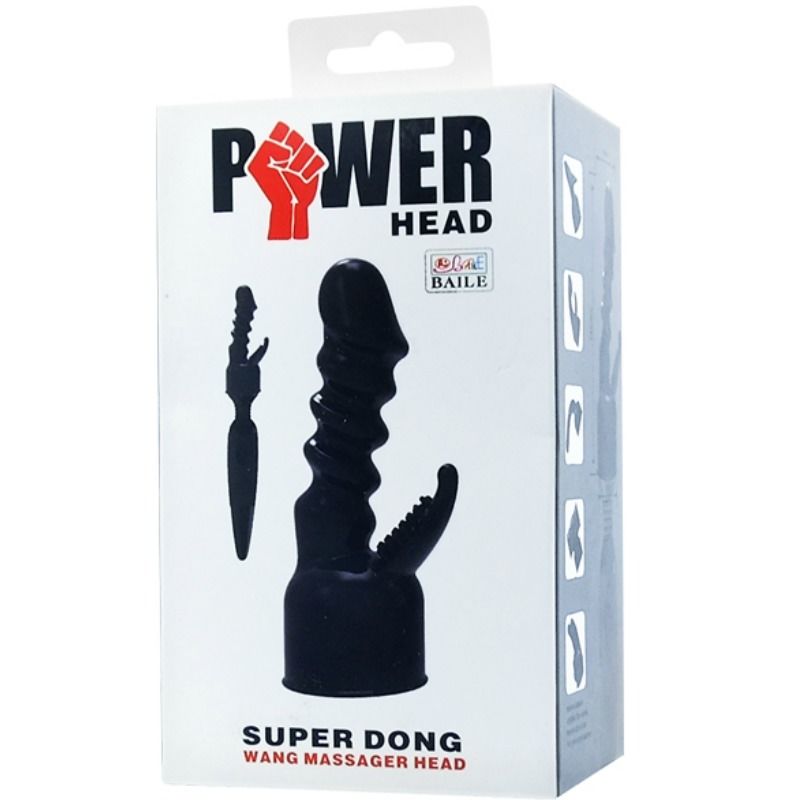 Baile Power Head Interchangeable Head For Internal And Clitoris Stimulation | Niks.fi verkkokauppa