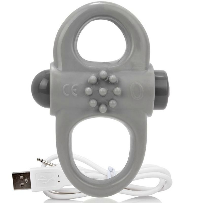 Screaming O Rechargeable Vibrating Ring Yoga Gray | Niks.fi verkkokauppa