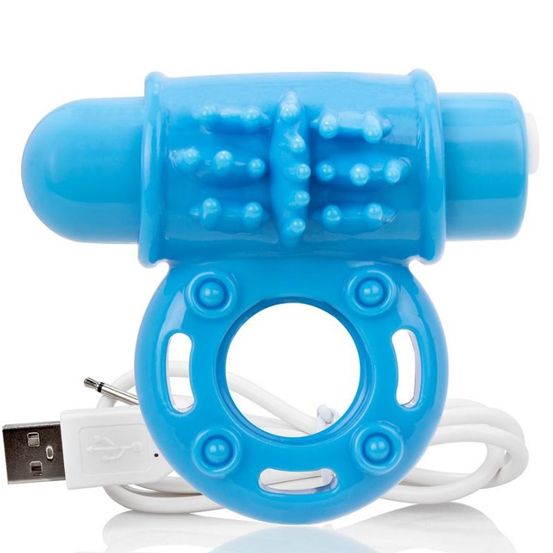 Screaming O Ring Vibratowow Rechargeable Blue | Niks.fi verkkokauppa