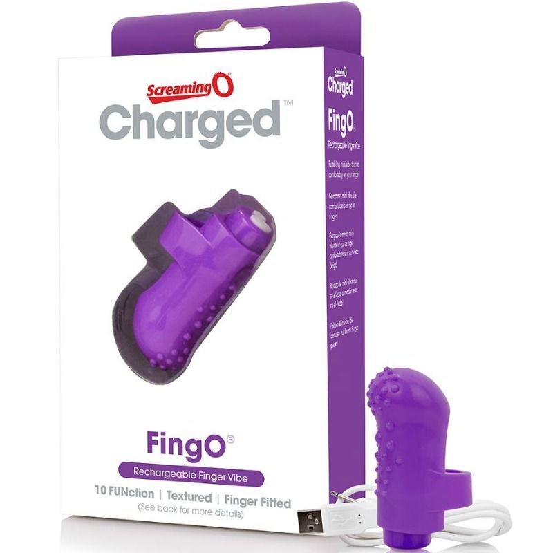 Screaming O Rechargeable Thimble Fing Olilac | Niks.fi verkkokauppa