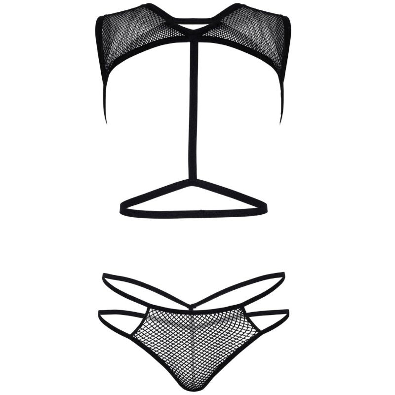 Leg Avenue Net Body Harness And G-String 81538 One Size | Niks.fi verkkokauppa