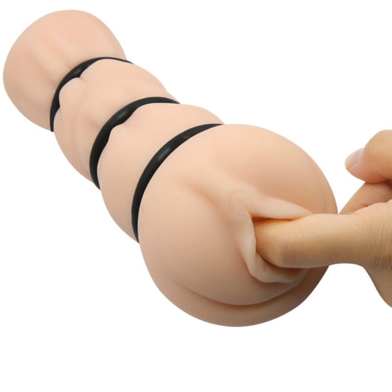 Crazy Bull Vagina Masturbator With Rings | Niks.fi verkkokauppa