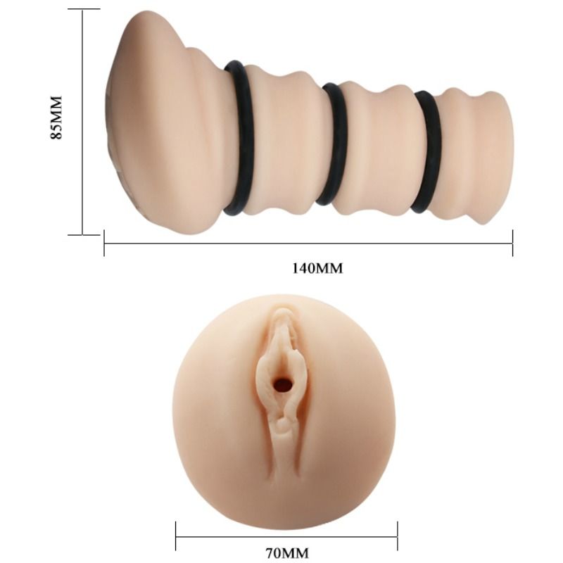 Crazy Bull Masturbador With Rings Vagina Model 2 | Niks.fi verkkokauppa