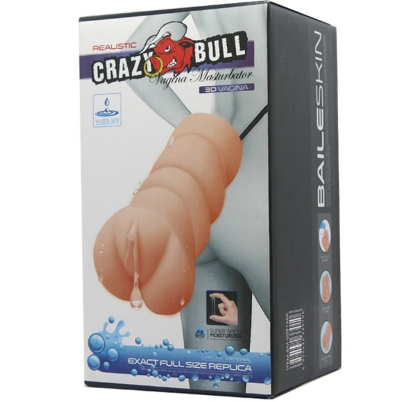 Crazy Bull Water Skin Masturbador Vagina Model 3 | Niks.fi verkkokauppa