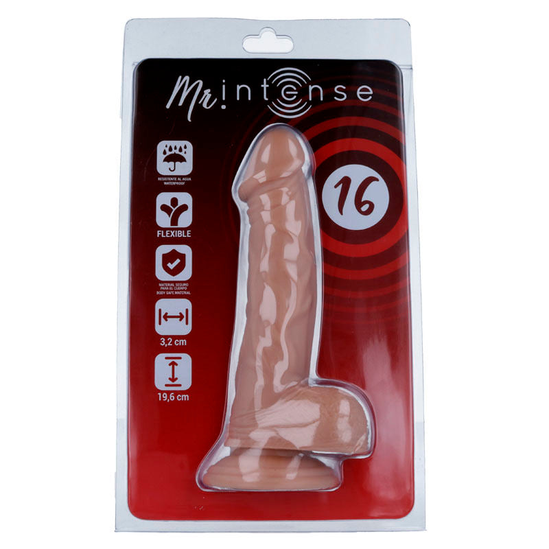 Mr Intense 16 Realistic Cock 19.6 Cm -O 3.2 Cm | Niks.fi verkkokauppa