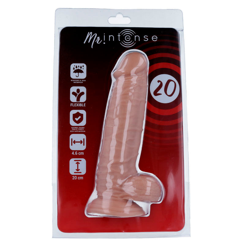 Mr Intense 20 Realistic Cock 20 Cm -O 4.6 Cm | Niks.fi verkkokauppa