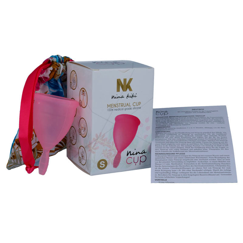 Nina Kikќ Menstrual Cup Pink Size S | Niks.fi verkkokauppa
