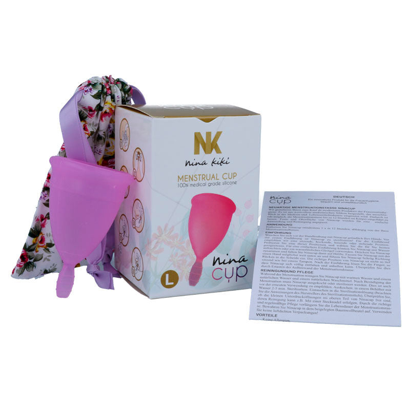 Nina Kikќ Menstrual Cup Purple Size L | Niks.fi verkkokauppa