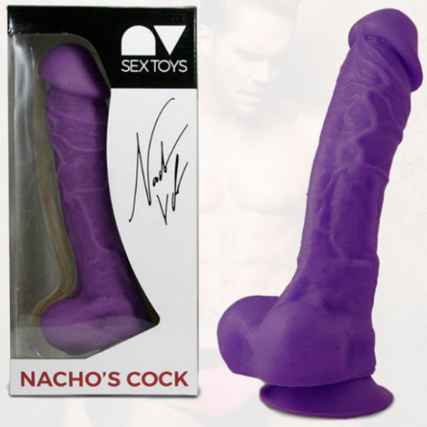 Nacho Vidal Nacho Vidal Articulated Penis Plica 24Cm Purple | Niks.fi verkkokauppa