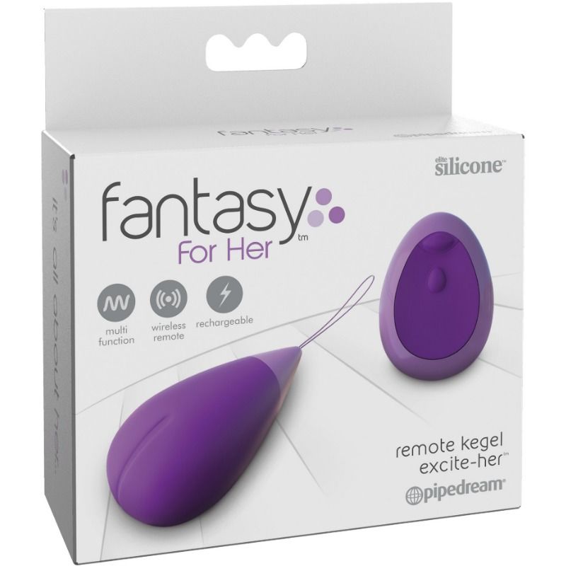 Fantasy For Her Remote Kegel Excite-Her | Niks.fi verkkokauppa