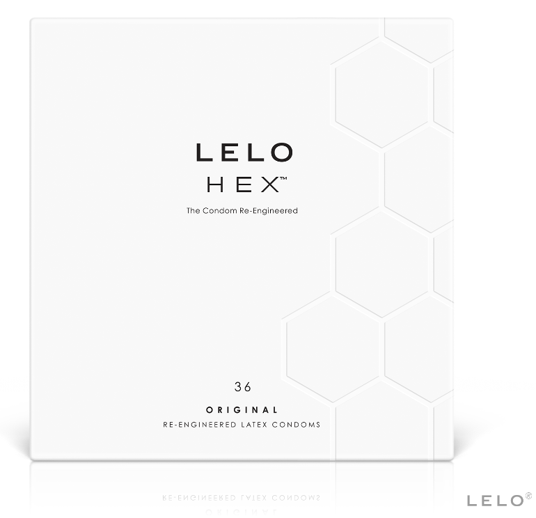 Lelo Hex Condom Box 36 Units | Niks.fi verkkokauppa