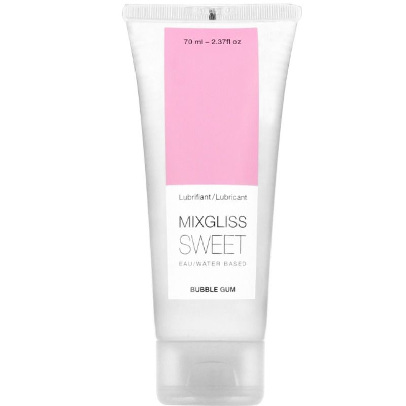 Mixgliss Water Based Lubricant Gum Flavor 70 Ml | Niks.fi verkkokauppa