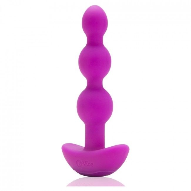 B-Vibe Triplet Anal Remote Control Beads Pink | Niks.fi verkkokauppa