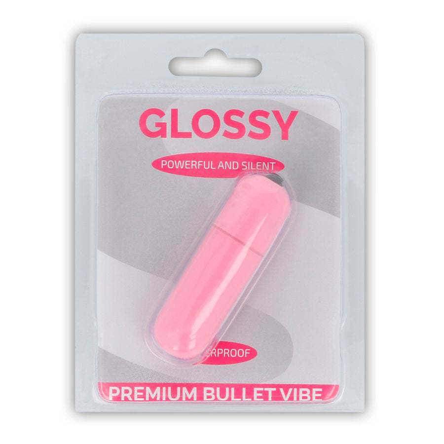 Glossy Premium Vibe Vibrating Bullet 10V Pink | Niks.fi verkkokauppa