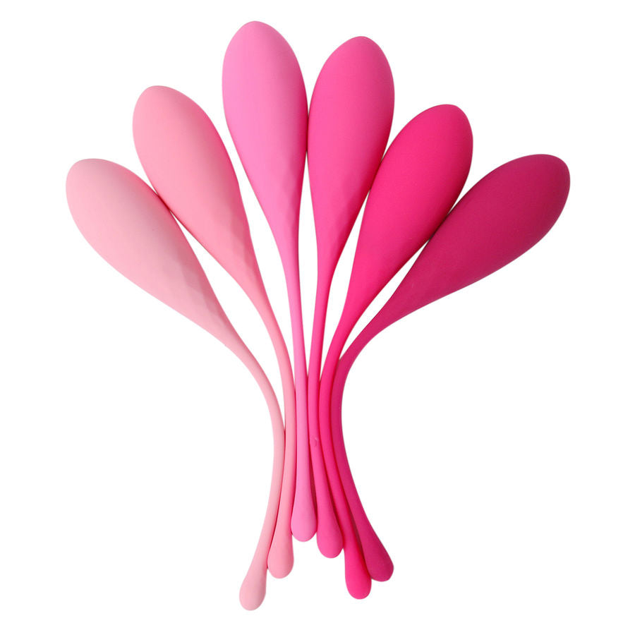 Leslie Kegel Fit Pelvic Muscle Training Set 6 Weights | Niks.fi verkkokauppa