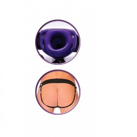 Fetish Fantasy Series Series Purple Dream Hollow Strap On | Niks.fi verkkokauppa