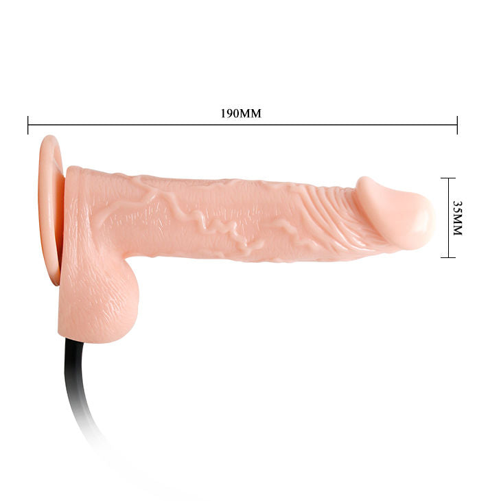 Baile Realistic Vibrating And Inflatable Dildo | Niks.fi verkkokauppa
