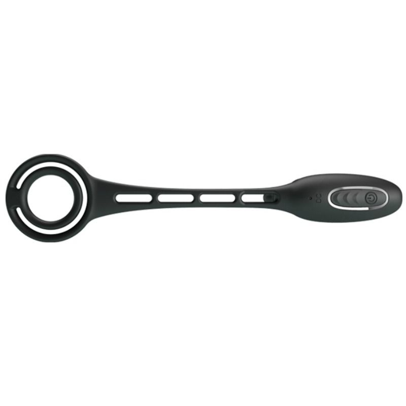 Pretty Love Penis Rings With Vibrator Plug | Niks.fi verkkokauppa