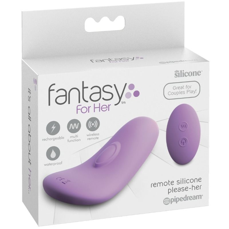 Fantasy For Her Remote Silicone Please-Her | Niks.fi verkkokauppa