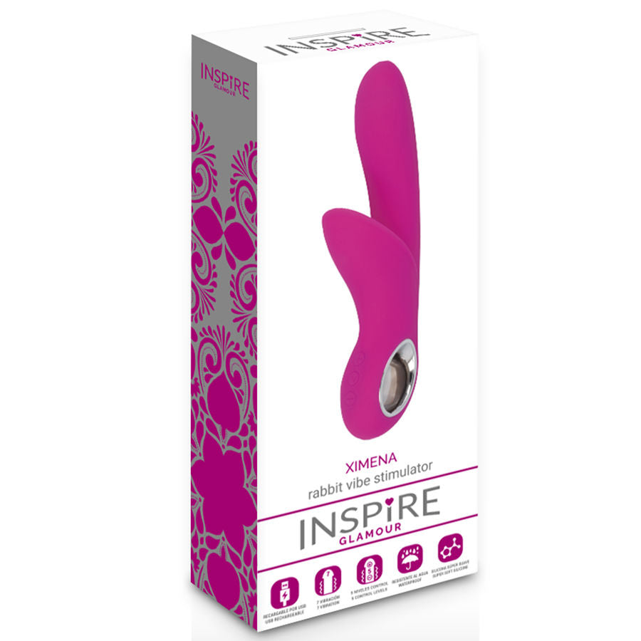 Inspire Glamour Ximena Rabbit Purple | Niks.fi verkkokauppa
