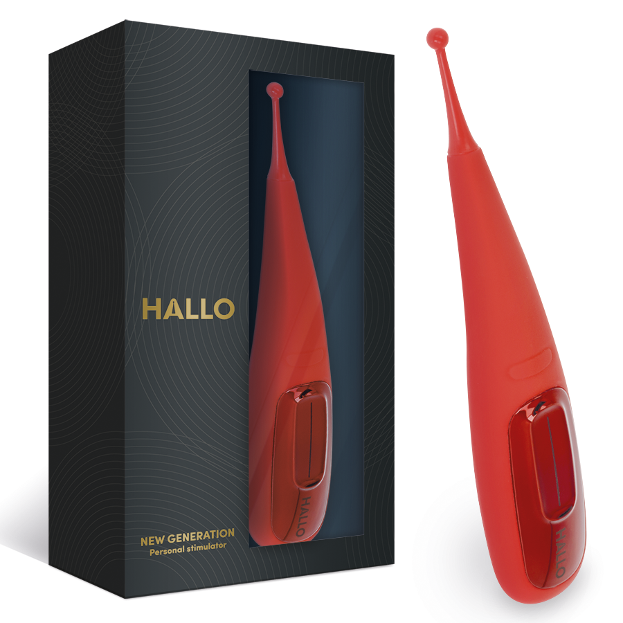 Hallo Focus Vibrator Red | Niks.fi verkkokauppa