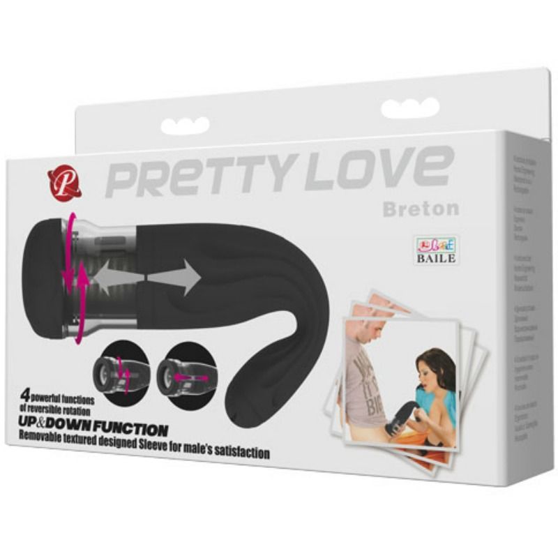 Pretty Love Male Breton Multifunction Masturbator | Niks.fi verkkokauppa