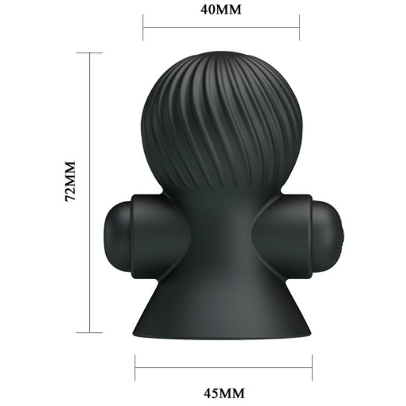 Pretty Love Nipple Stimulators 12 Vibration Modes | Niks.fi verkkokauppa