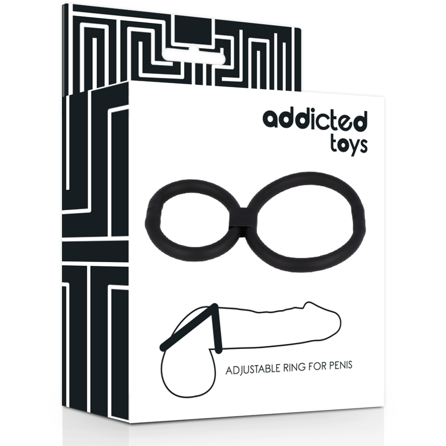 Addicted Toys Adjustable Rings For Penis | Niks.fi verkkokauppa
