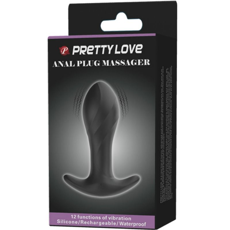 Pretty Love Black Anal Vibrator | Niks.fi verkkokauppa