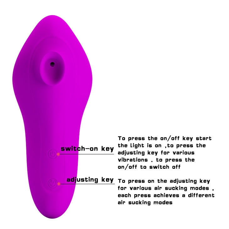 Pretty Love Magic Fish Clitoris Suction Stimulator | Niks.fi verkkokauppa