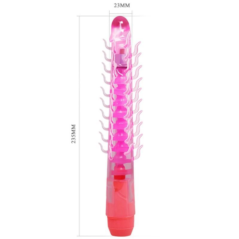 Baile Flexi Vibe Sensual Spine Bendable Vibrating Dildo Lilac 23.5 Cm | Niks.fi verkkokauppa