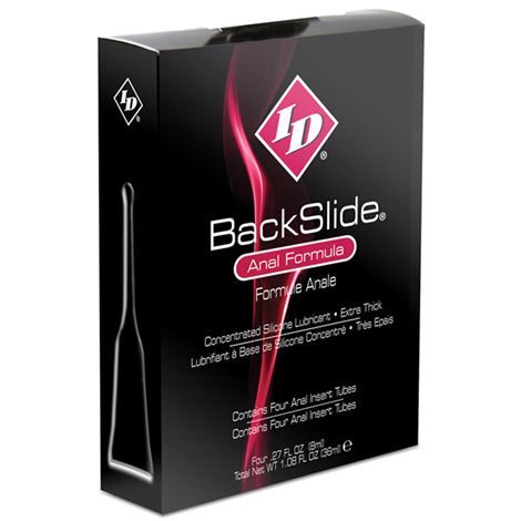Id Backslide Anal Insert 4 Tubes 8Ml | Niks.fi verkkokauppa