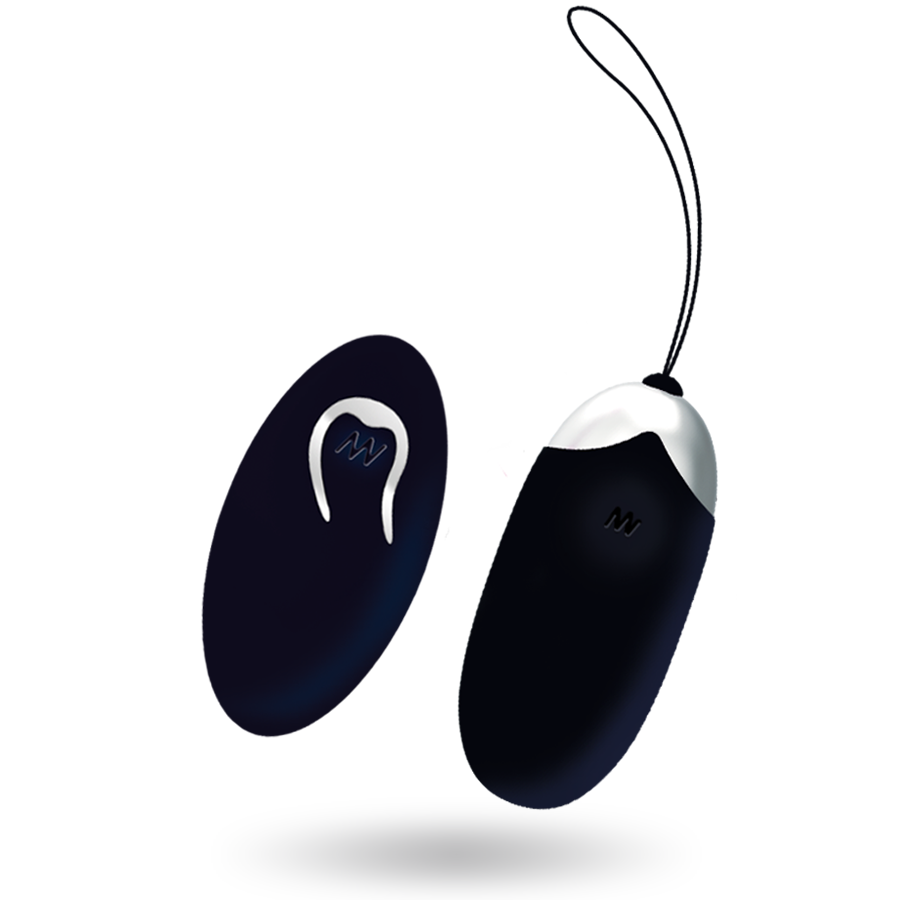 Intense Flippy Ii Vibrating Egg With Remote Control Black | Niks.fi verkkokauppa