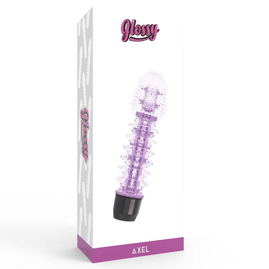 Glossy Axel Vibrator Lilac | Niks.fi verkkokauppa