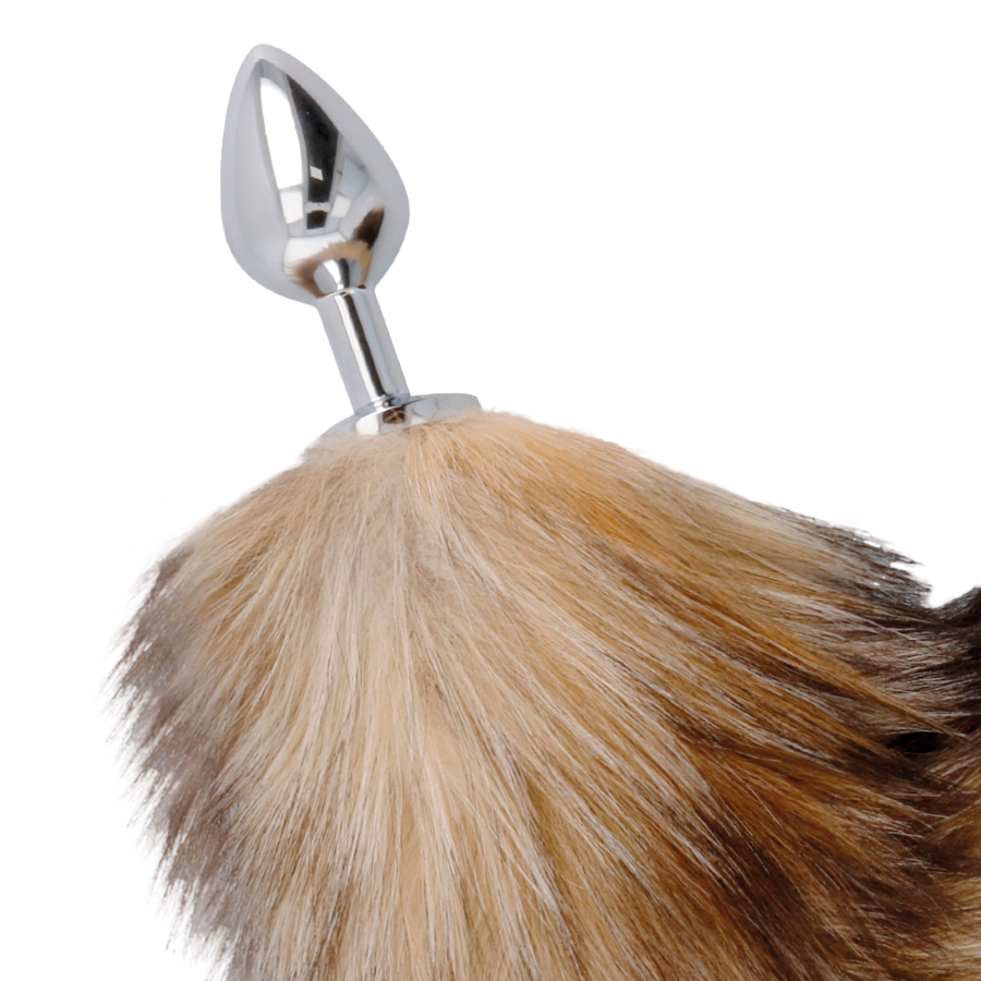 Darkness Tail Butt Plug Silver | Niks.fi verkkokauppa