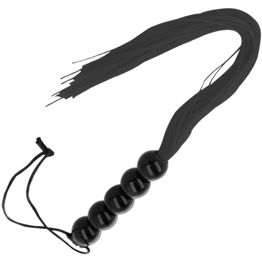 Darkness Thin Black Bondage Whip | Niks.fi verkkokauppa