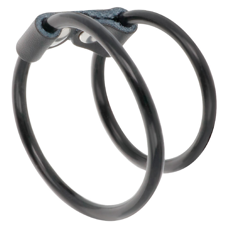 Darkness Double Flexible Penis Ring | Niks.fi verkkokauppa