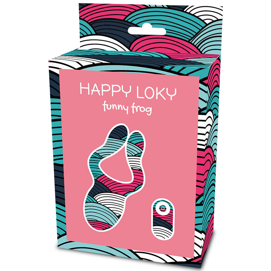 Happy Loky Funny Frog Multi Vibrator Remote Control | Niks.fi verkkokauppa