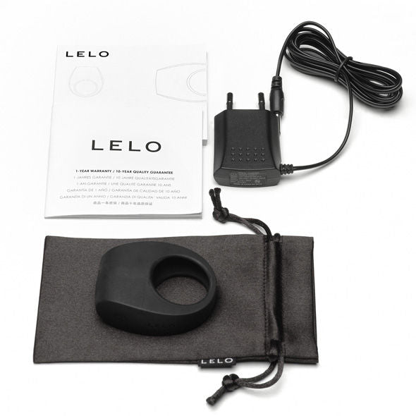 Lelo Tor Ii Black Vibrator Ring | Niks.fi verkkokauppa